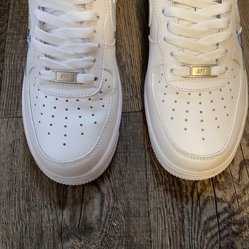 COPY - Never Worn Blue Butterfly Air Force Ones